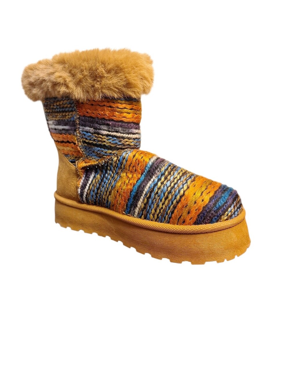 NIB Bamboo Multicolor Winter Boots